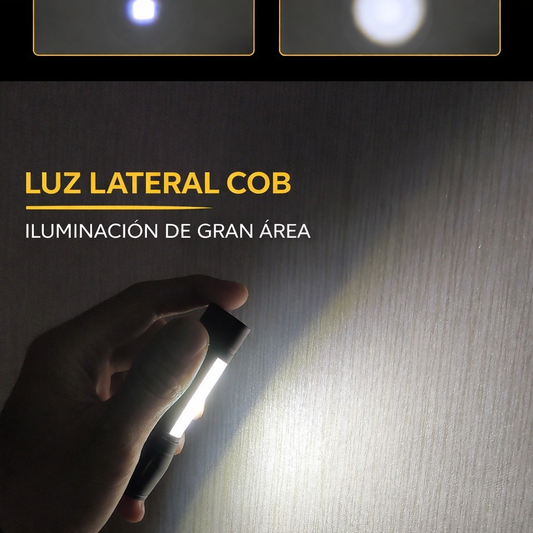 Linterna pequeña caja verde